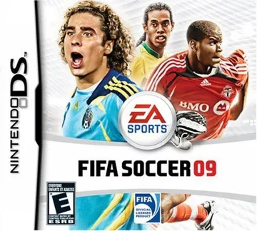 FIFA Soccer 09 (USA) (En,Fr,De,Es,It) box cover front